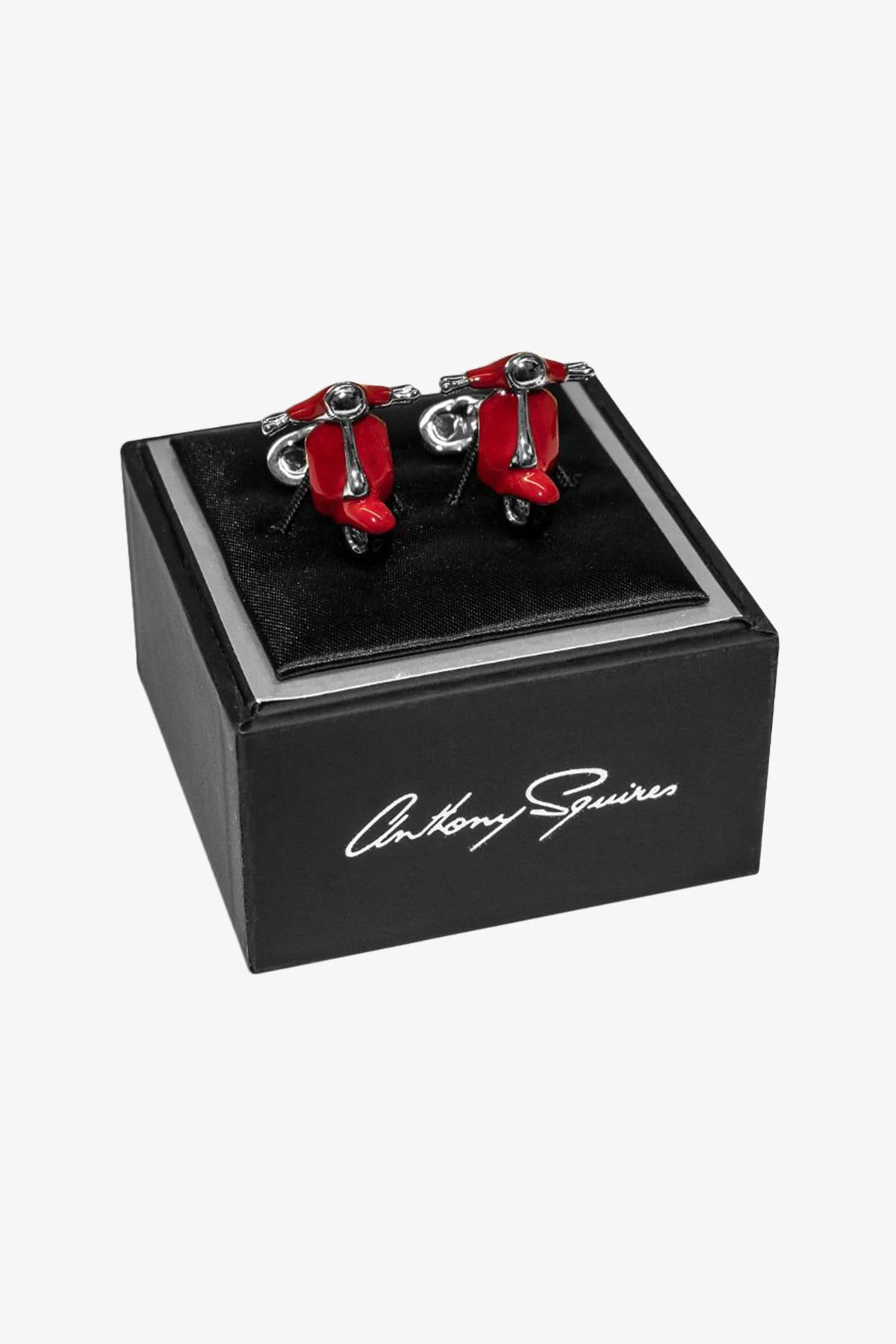 Cufflinks - Red Vespa - Image 3