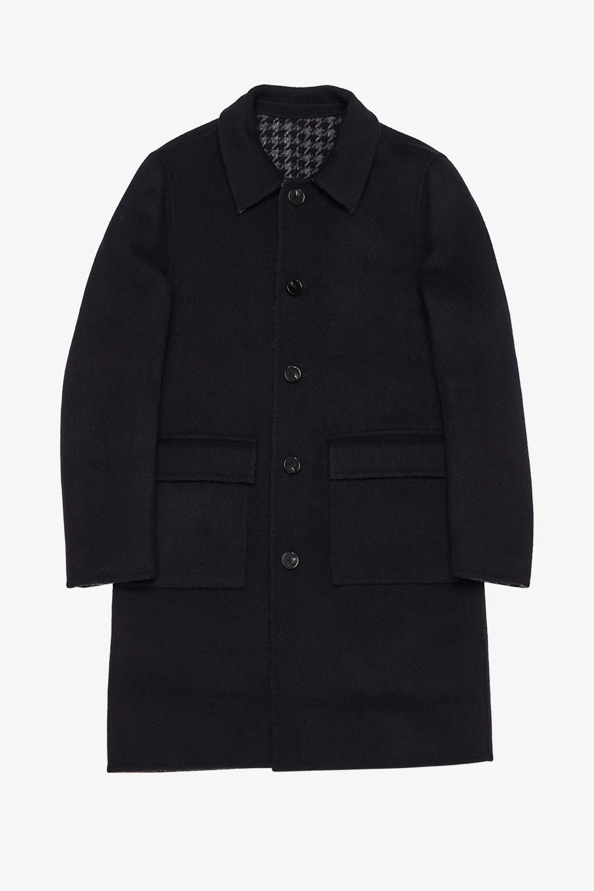 Dixon - Navy Overcoat - Image 6