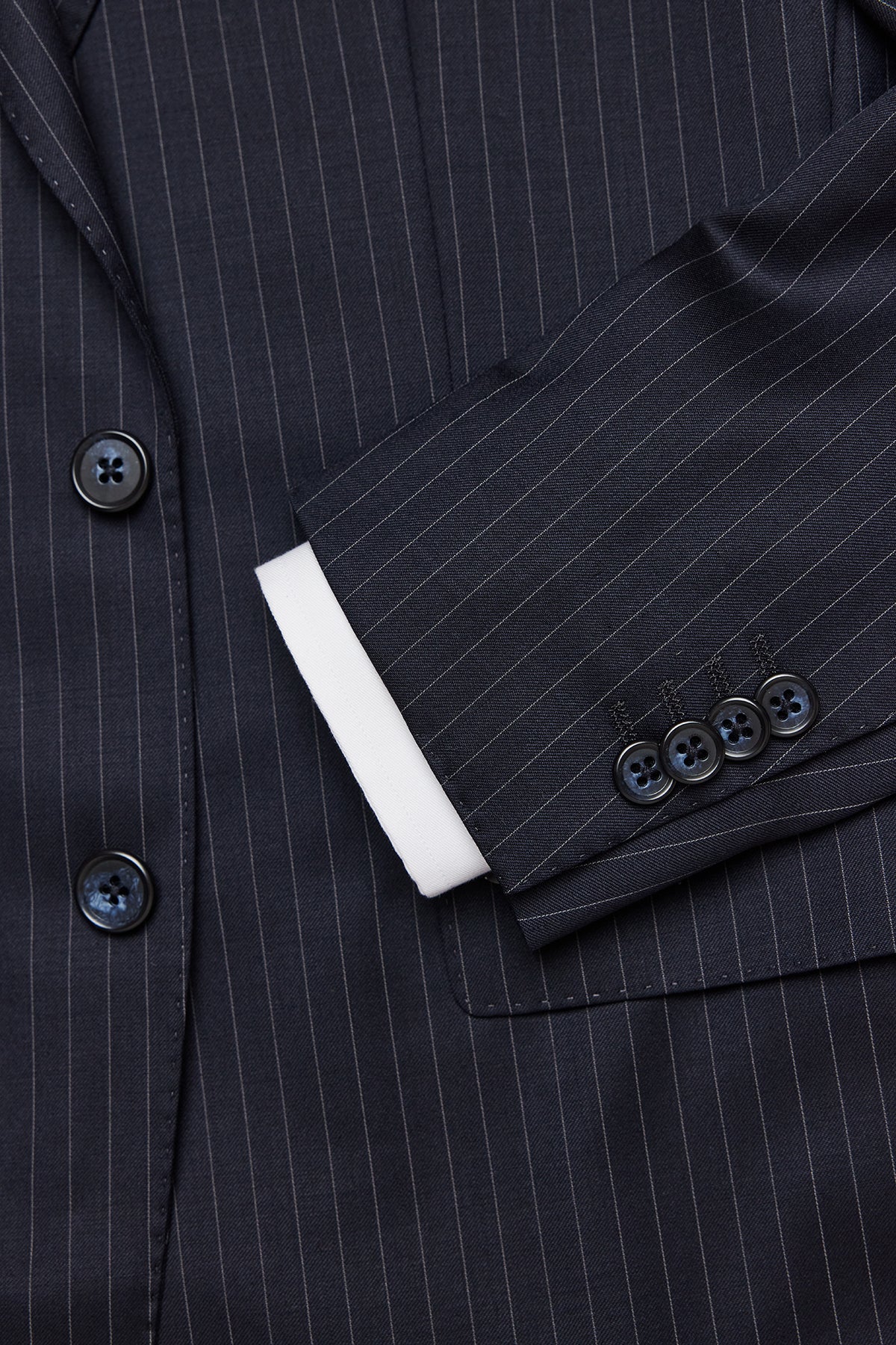 Ives - Navy stripe Suit - Image 3