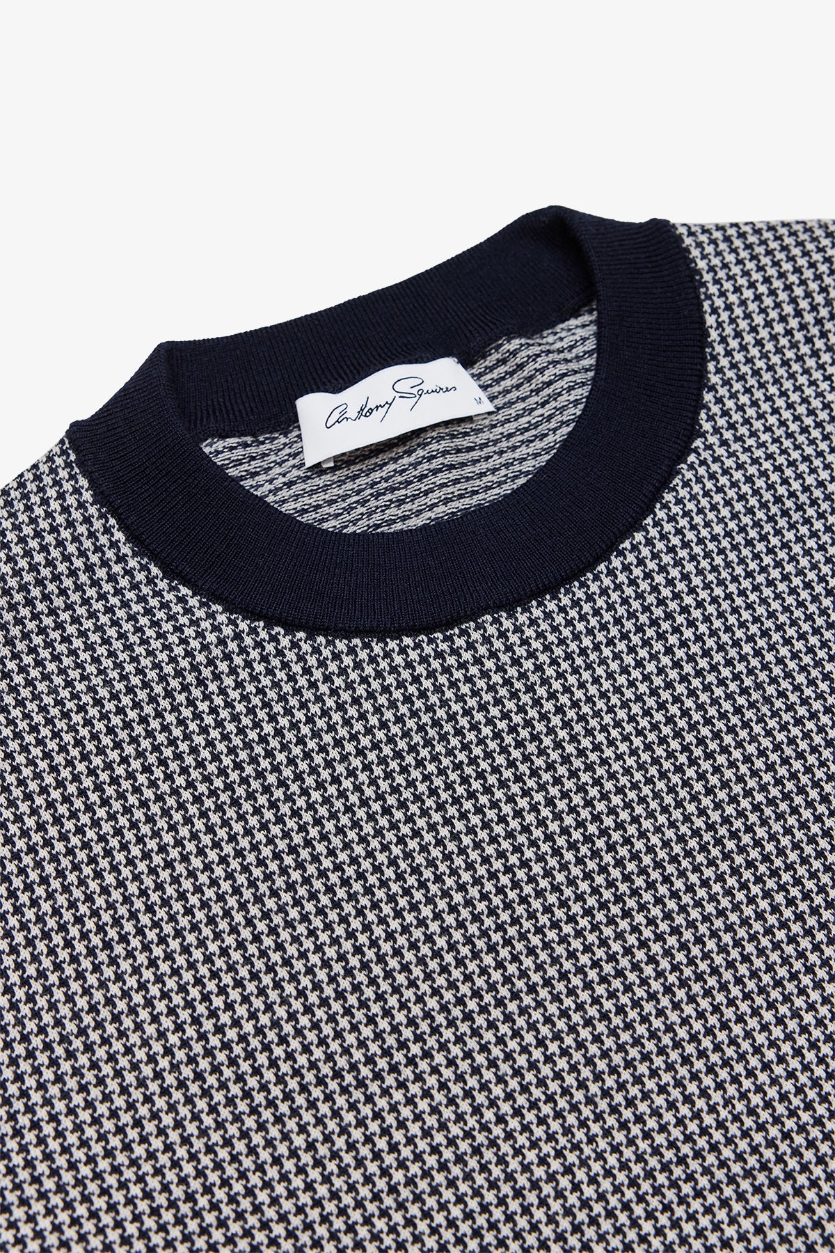 Jaylin - Navy Crewneck Knit - Image 3
