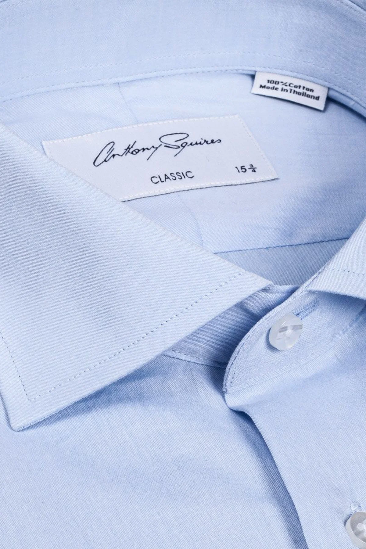 Nigel - Twill Light Blue Shirt - Image 3