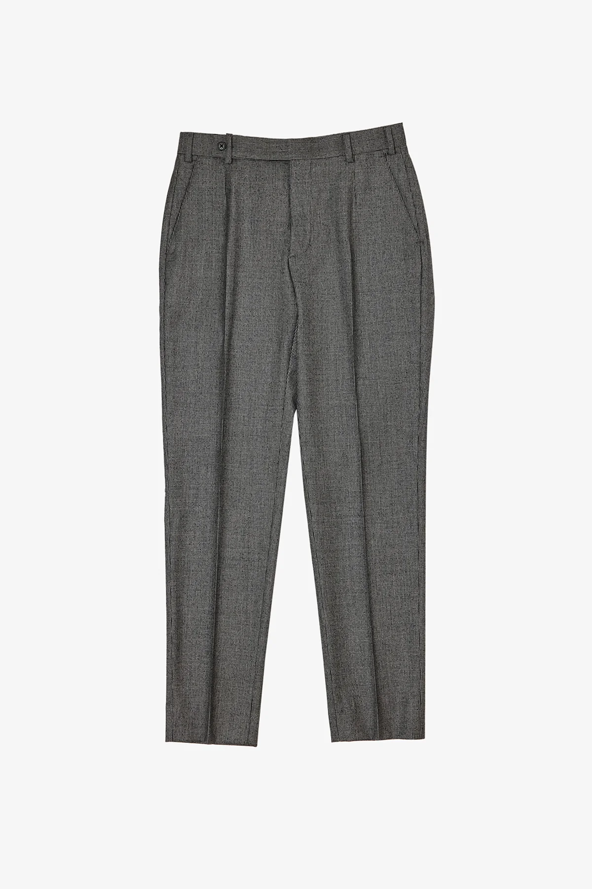 Slack - Mid Grey houndstooth Trouser - Image 2